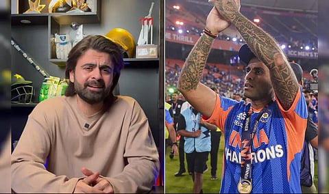 Ahmed Shehzad - suryakumar yadav