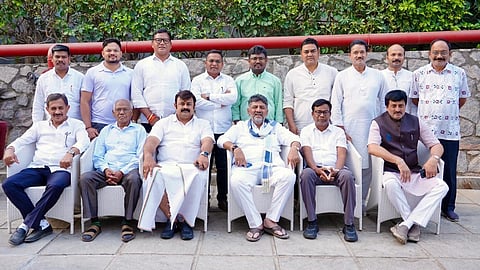 DK Shivakumar with odisha mlas