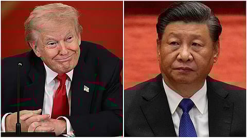 US President Donald Trump- China President Xi Jinping