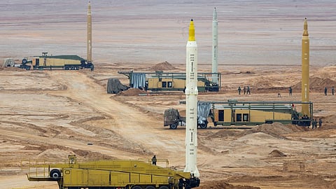 Iran Fires 'Dancing Missile'