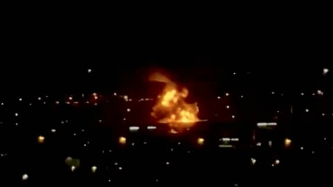 A drone-related incident sparked a fire near Dubai's international airport.