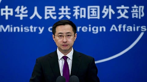 China’s Foreign Ministry spokesperson Lin Jian