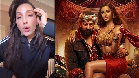 Actress Nora Fatehi blames KD movie director Jogi Prem