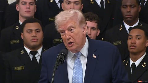 US President Donald Trump