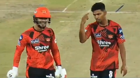 Ishan Kishan and Zeeshan Ansari