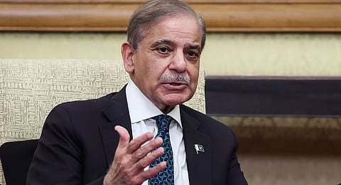 Pakistan Prime Minister Shehbaz Sharif.