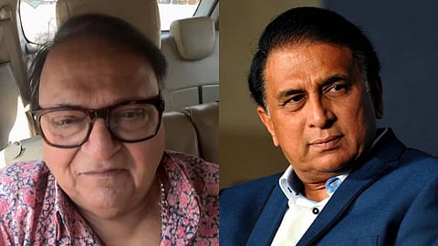 Rakesh Bedi and Sunil Gavaskar
