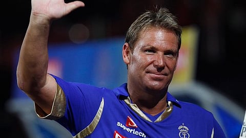 Australian spin legend Shane Warne 