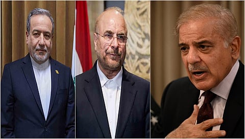 Abbas Araghchi-Qalibaf-shehbaz sharif