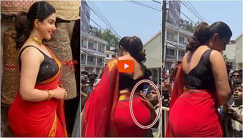 ಸೆಲ್ಫಿ ಫೋಟೋ ತೆಗೆಯುವಾಗ ಸೊಂಟಕ್ಕೆ ಕೈಹಾಕಿದ ಅಭಿಮಾನಿ; ನಟಿ ಮಾಡಿದ್ದೇನು, Video!