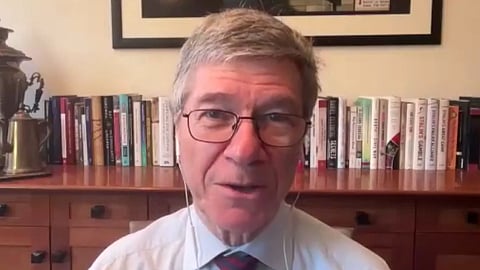 US economist Jeffrey Sachs 