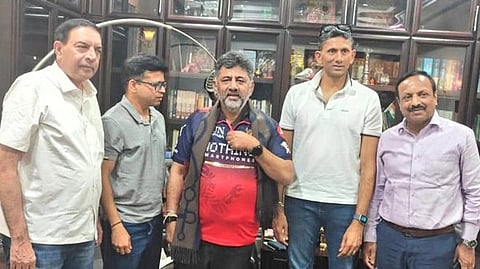 DCM DK Shivakumar After Meeting with KSCA