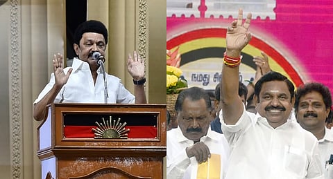 M K Stalin and Edappadi K Palaniswamy 