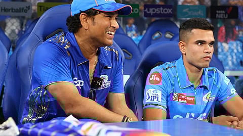 Arjun Tendulkar- Sachin Tendulkar