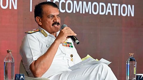 ನೌಕಾಪಡೆ ಮುಖ್ಯಸ್ಥ ಅಡ್ಮಿರಲ್ ದಿನೇಶ್ ಕೆ. ತ್ರಿಪಾಠಿ