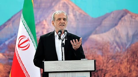Iranian President Masoud Pezeshkian