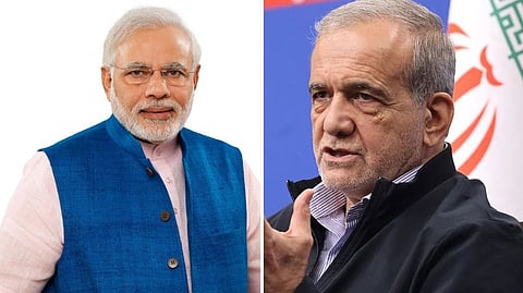 Narendra Modi-Masoud Pezeshkian