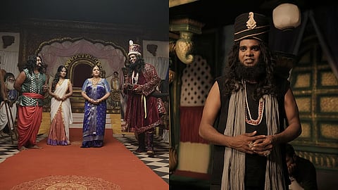 Still from Sangeetha Bar and Restaurant, with Sandesh Shetty Ajr