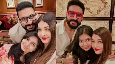 Abhishek Bachchan with Aishwarya Rai