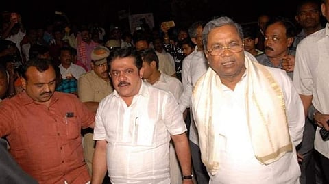 siddaramaiah and minister Zameer