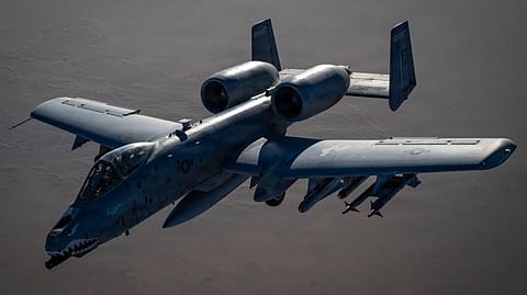File image of a US Air Force A-10 aircraft.