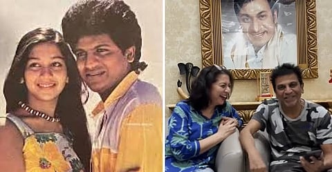 Shivarajkumar and Sudharani(File photo)