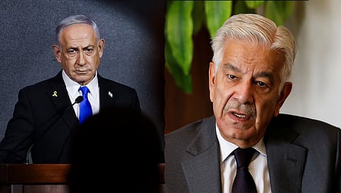 Benjamin Netanyahu - Khawaja Asif 