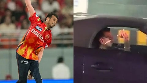 Yuzvendra Chahal caught smoking while driving