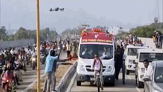 TVK Chief Vijay Holds Election Campaign