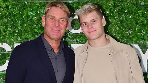 Shane Warne's Son Jackson