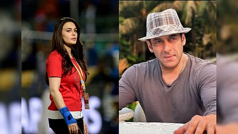Preity Zinta and Salman Khan