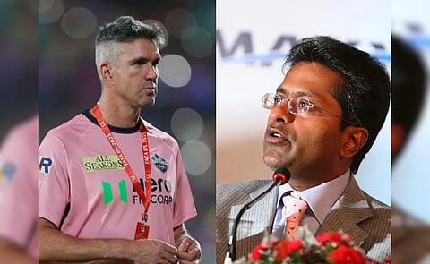 Kevin Pietersen and Lalit Modi