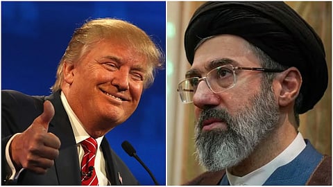 Donald Trump-mojtaba khamenei