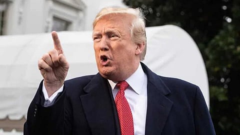 US President Donald Trump