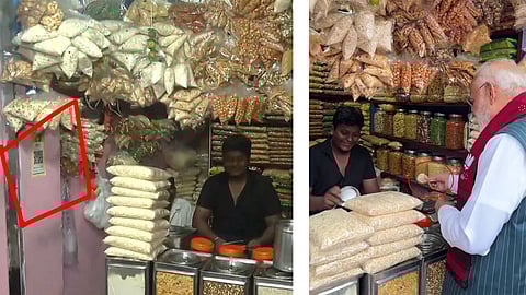 PM Modi's ₹10 Jhalmuri Cash Payment Sparks Debate in Bengal