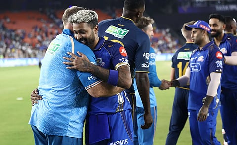 Hardik Pandya after Mumbai Indians' win