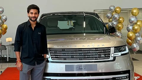 Nitish Reddy's new Range Rover SUV