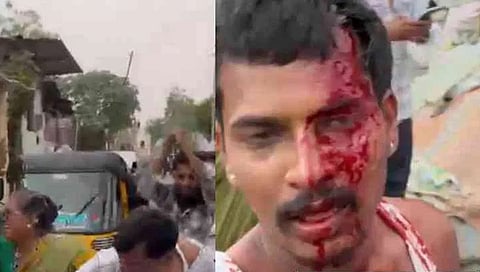 Muslim brothers assault on Hindu brothers in Kalaburagi