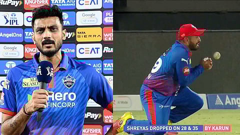 Axar Patel Fumes at Karun Nair After Record-Breaking Catch Drops