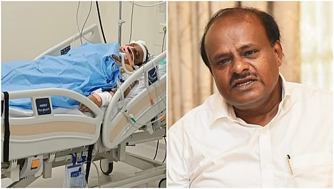 Minister D Sudhakar's health condition is serious, says HD Kumaraswamy