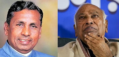 K H Muniyappa and Mallikarjuna Kharge 