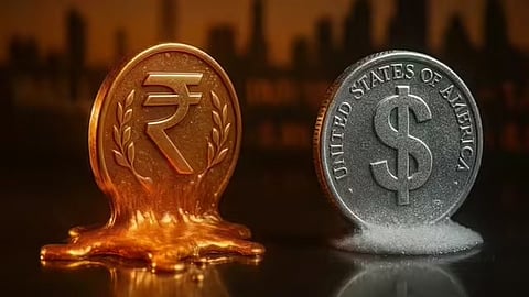 Rupee depreciated in front of Dollar 