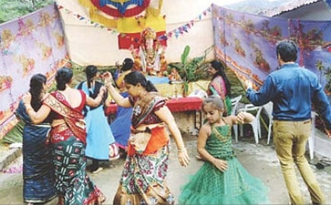 ಗುಜರಾತ್‌ನ ಭುಜ್‌ನಲ್ಲಿ ಕನ್ನಡಿಗರಿಂದ ಗಣೇಶೋತ್ಸವ