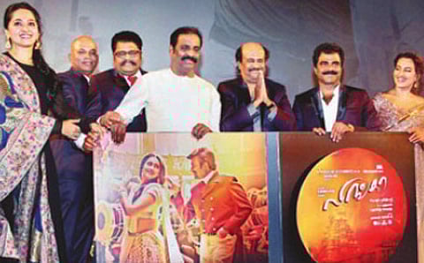 'ಲಿಂಗಾ' ಧ್ವನಿಸುರುಳಿ ಬಿಡುಗಡೆ