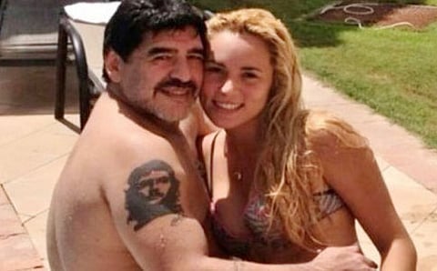 ಡೀಗೊ ಮರಡೋನಾ, ರೋಸಿಯೋ ಒಲಿವಾ (ಸಂಗ್ರಹ ಚಿತ್ರ)