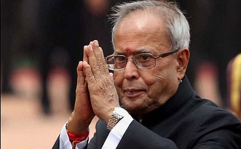 ರಾಷ್ಟ್ರಪತಿ ಪ್ರಣಬ್ ಮುಖರ್ಜಿ