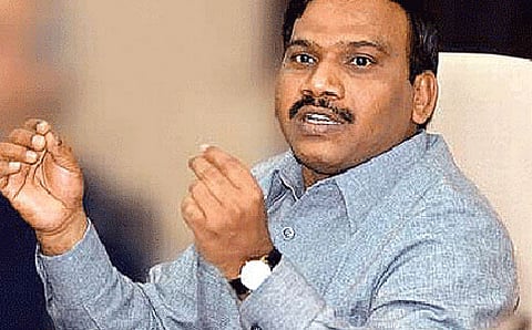 ೨ಜಿ ಹಗರಣದ ಪ್ರಮುಖ ಆರೋಪಿ, ಮಾಜಿ ಕೆಂದ್ರ ಸಚಿವ ರಾಜಾ