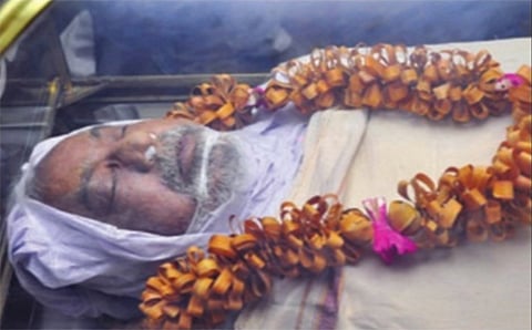 ಕಲಾಗ್ರಾಮದಲ್ಲಿ ಅನಂತಮೂರ್ತಿ ಅಂತಿಮ ವಿಧಿವಿಧಾನ