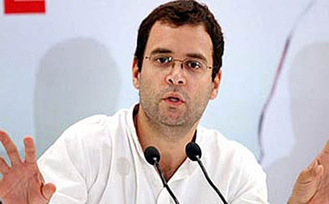 ಕಾಂಗ್ರೆಸ್ ಉಪಾಧ್ಯಕ್ಷ ರಾಹುಲ್ ಗಾಂಧಿ (ಸಂಗ್ರಹ ಚಿತ್ರ)