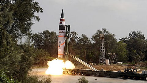 ಅಗ್ನಿ-5 ಕ್ಷಿಪಣಿ (ಸಂಗ್ರಹ ಚಿತ್ರ)